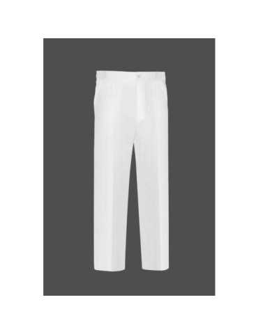Pantalón Goma/Cremallera Blanco PSU92-10 [LOTE DE 4 Unidades] VESIN