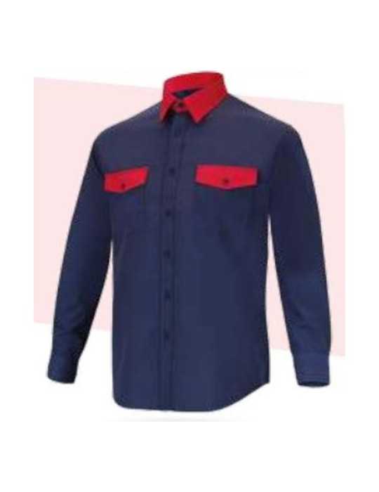 Camisa Manga Larga Cargo Marino 44 P19AMCARGO [LOTE DE 4 Unidades] VESIN