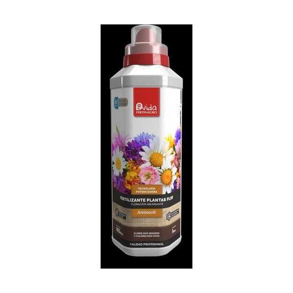 Fertilizante Plantas con Flor 1L [LOTE DE 4 Unidades] VIDA FERTINAGRO