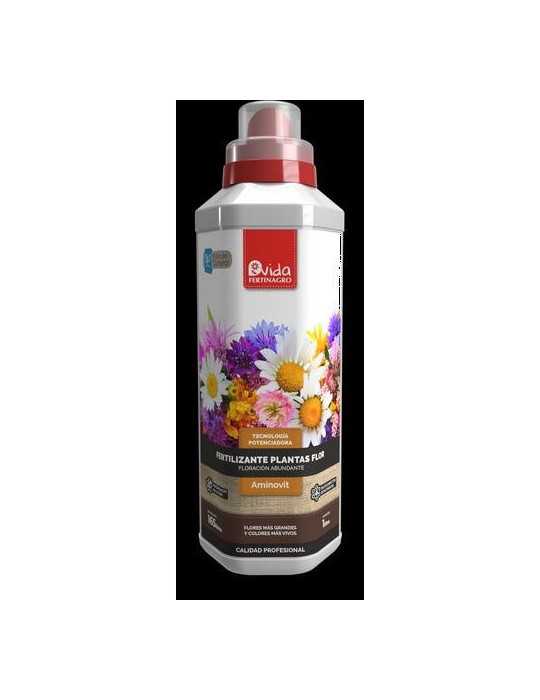 Fertilizante Plantas con Flor 1L [LOTE DE 4 Unidades] VIDA FERTINAGRO
