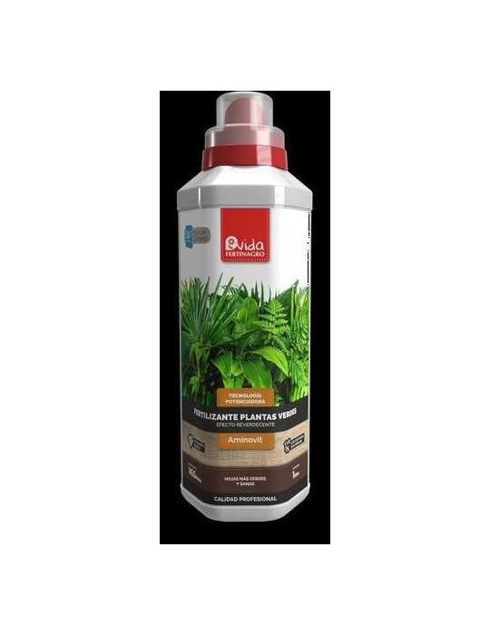 Fertilizante Plantas Verdes 1L 9 Nutrientes [LOTE DE 4 Unidades] VIDA FERTINAGRO