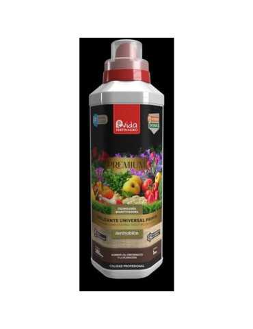 Fertilizante Universal Premium 1L 9 Nutrientes [LOTE DE 4 Unidades] VIDA FERTINAGRO