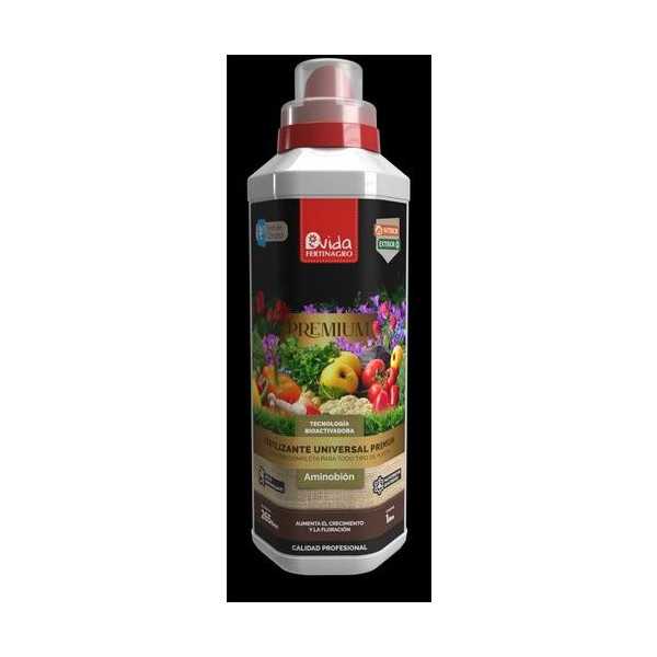 Fertilizante Universal Premium 1L 9 Nutrientes [LOTE DE 4 Unidades] VIDA FERTINAGRO