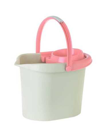 Cubo con Escurridor 12 L [LOTE DE 4 Unidades] VIGAR