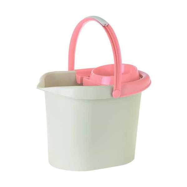 Cubo con Escurridor 12 L [LOTE DE 4 Unidades] VIGAR