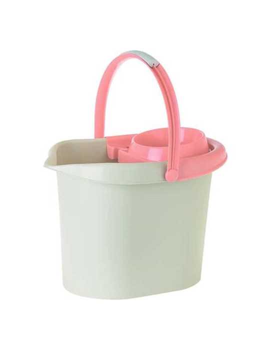 Cubo con Escurridor 12 L [LOTE DE 4 Unidades] VIGAR