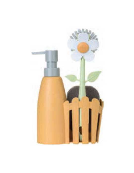 Set Fregadero Florganic Naranja 11103 [LOTE DE 4 Unidades] VIGAR