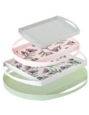 Set Bandejas Flap Bamboo (4UD) 12321 [LOTE DE 2 Unidades] VIGAR