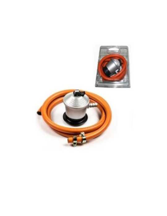 Kit Completo Butano 1,50MT + Regulador sin Válvula [LOTE DE 2 Unidades] VILALTA
