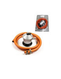 Kit Completo Butano 1,50MT + Regulador sin Válvula [LOTE DE 2 Unidades] VILALTA