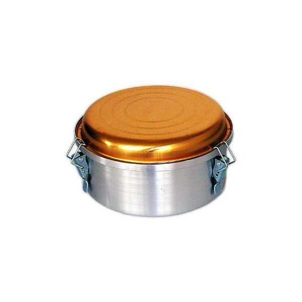 Fiambrera al. 1 Plato 14 cm Dura 52114 Patiño [LOTE DE 4 Unidades] VILLARINOX