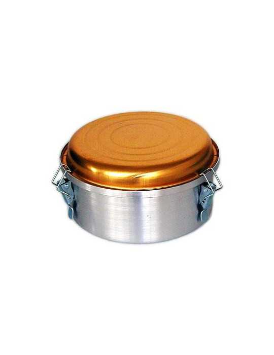 Fiambrera al. 1 Plato 14 cm Dura 52114 Patiño [LOTE DE 4 Unidades] VILLARINOX
