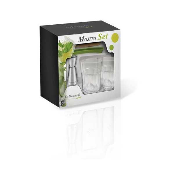 Set Mojito-Caipiriña 5 Piezas F1K018SET [LOTE DE 2 Unidades] VIN BOUQUET