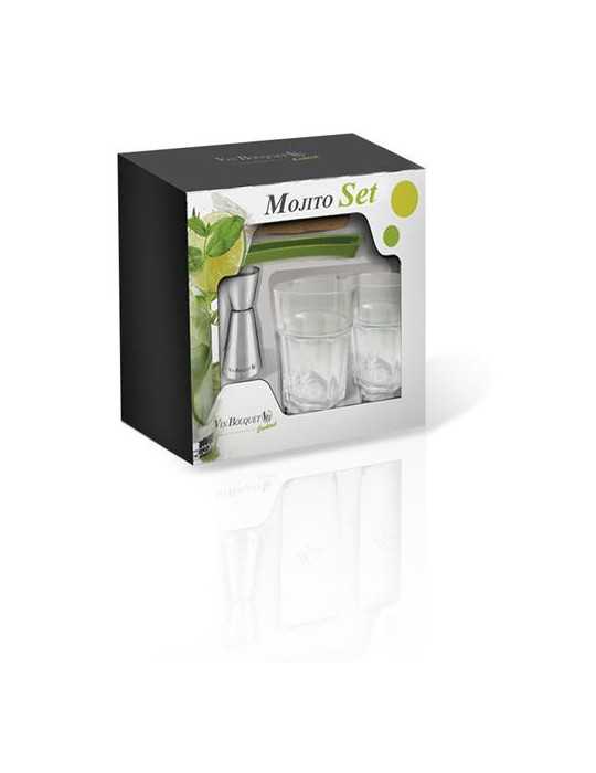 Set Mojito-Caipiriña 5 Piezas F1K018SET [LOTE DE 2 Unidades] VIN BOUQUET