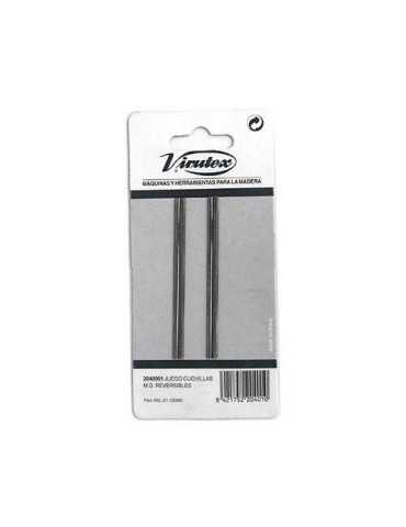 Cuchilla Reversible (Juego 2) 2040001 [LOTE DE 2 Unidades] VIRUTEX