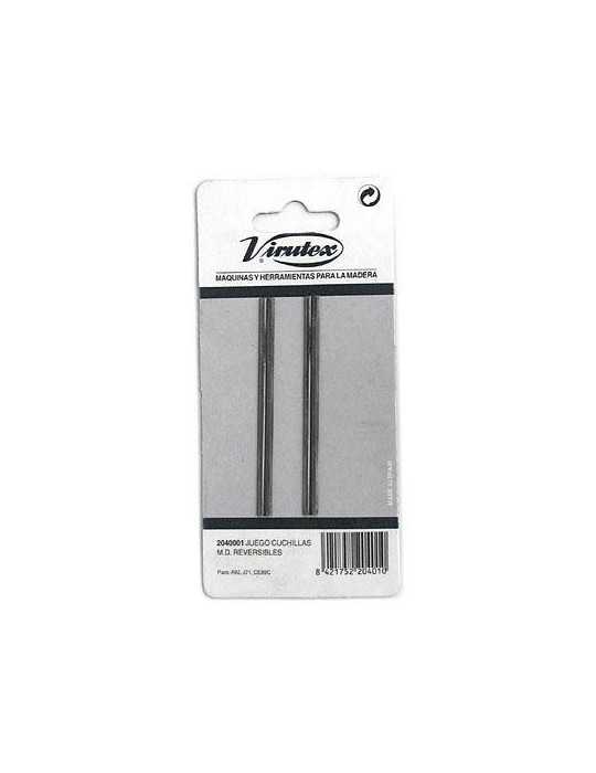 Cuchilla Reversible (Juego 2) 2040001 [LOTE DE 2 Unidades] VIRUTEX
