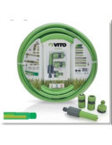 Kit Manguera Riego Completo 5/8 15M VIK6015 [LOTE DE 2 Unidades] VITO