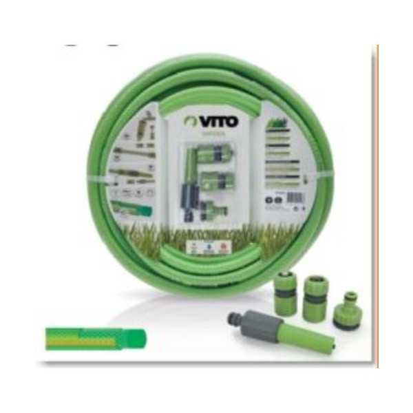 Kit Manguera Riego Completo 5/8 20M VIK6020 [LOTE DE 2 Unidades] VITO