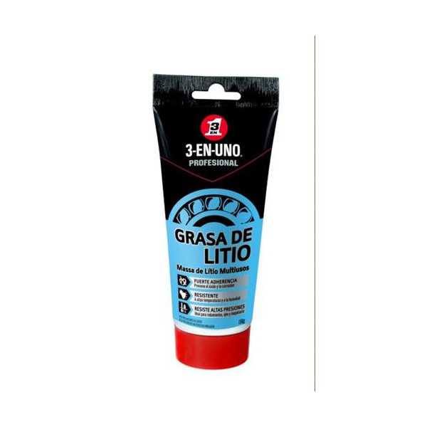 Grasa Litio Multiuso S 150 gr Tubo 34167 [LOTE DE 4 Unidades] WD-40