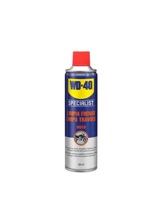 Limpia Frenos Especial Moto 500ML 34105/NBA [LOTE DE 4 Unidades] WD-40
