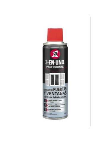 Lubricante Puertas y Vent. 3 en 1 250ML 341027 [LOTE DE 4 Unidades] WD-40