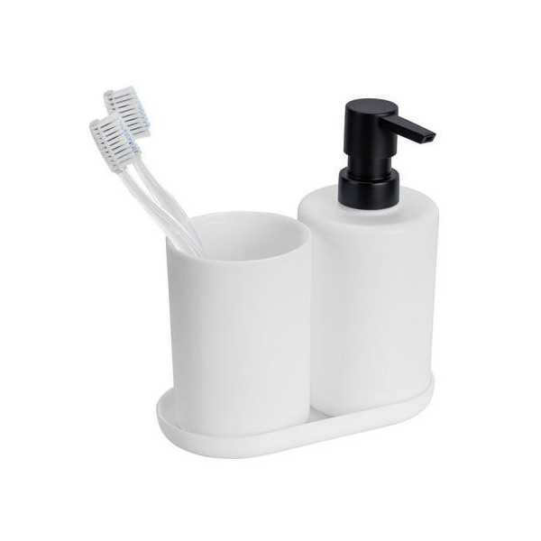 Set de Baño 3UDS Fano Blanco Allstar 70346400 [LOTE DE 6 Unidades] WENKO