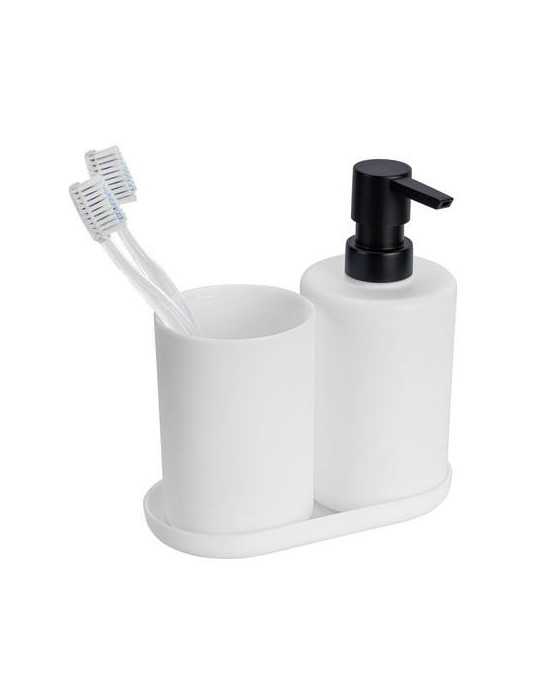 Set de Baño 3UDS Fano Blanco Allstar 70346400 [LOTE DE 6 Unidades] WENKO