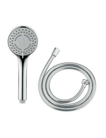 Set Cabezal 5 Fun y Manguera Basic 9,5 cm 24918100 [LOTE DE 2 Unidades] WENKO
