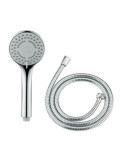 Set Cabezal 5 Fun y Manguera Basic 9,5 cm 24918100 [LOTE DE 2 Unidades] WENKO