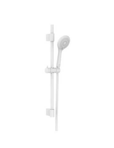 Set Barra Ducha Acero Inoxda 70CM Blanco 24916100 WENKO