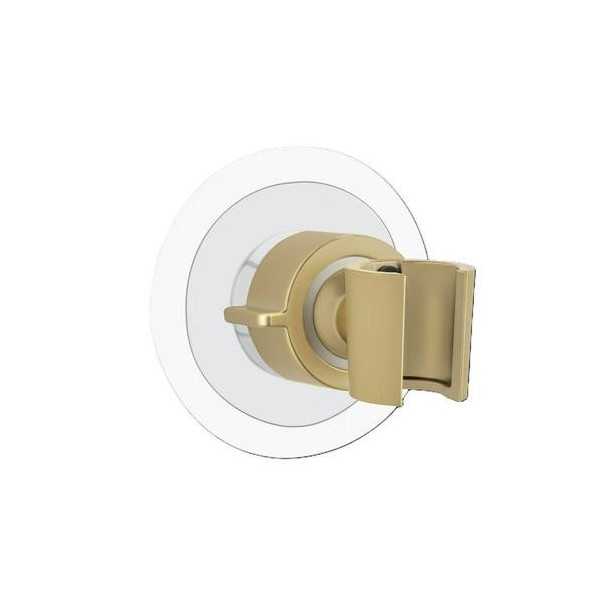 Soporte Cabezal Ducha 360 8X7.5X8CM Oro Mate [LOTE DE 2 Unidades] WENKO