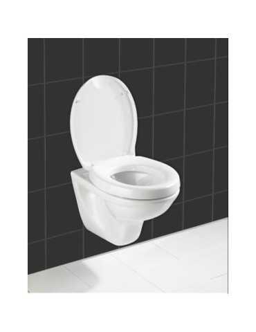 Tapa WC con Alzador 5 cm y Caída Lenta Comfort WENKO