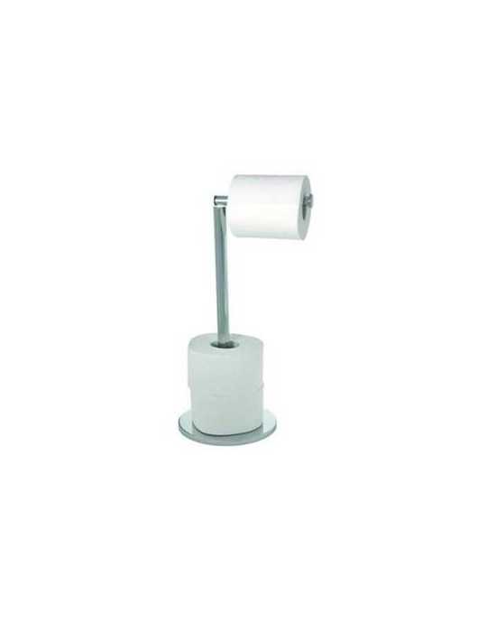 Portarrollos Baño de Pie Inoxidable 19637 [LOTE DE 2 Unidades] WENKO