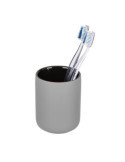 Vaso Cepillo de Dientes Avellino Gris 24794 [LOTE DE 4 Unidades] WENKO