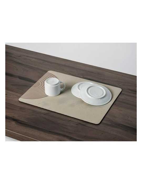 Alfombrilla Escurreplatos Dima 40X30CM Flexible [LOTE DE 4 Unidades] WENKO