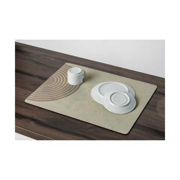 Alfombrilla Escurreplatos Dima 40X50CM Flexible [LOTE DE 2 Unidades] WENKO