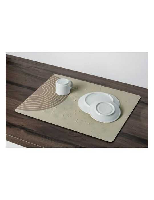 Alfombrilla Escurreplatos Dima 40X50CM Flexible [LOTE DE 2 Unidades] WENKO