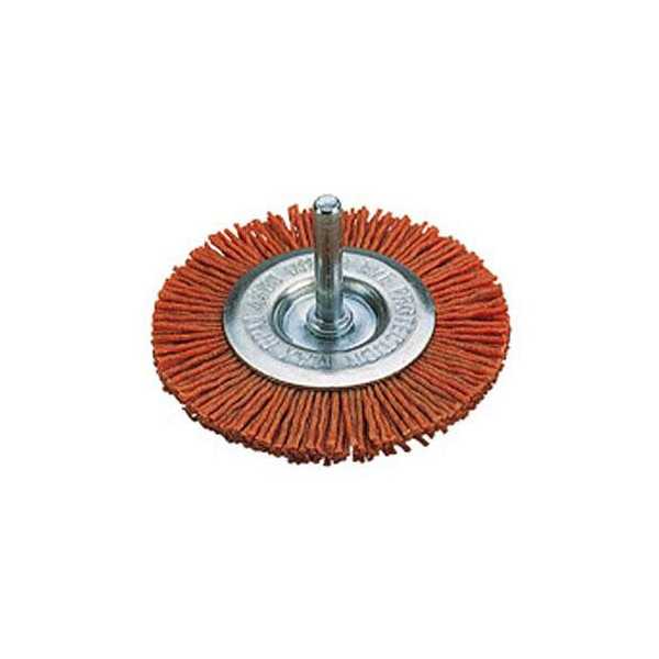 Cepillo Circular Nylon 75 mm 1500000 [LOTE DE 4 Unidades] WOLFCRAFT