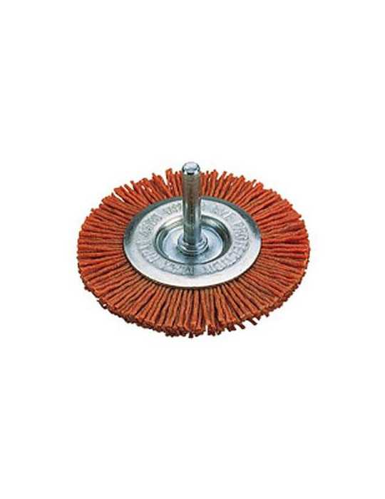 Cepillo Circular Nylon 75 mm 1500000 [LOTE DE 4 Unidades] WOLFCRAFT