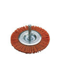 Cepillo Circular Nylon 75 mm 1500000 [LOTE DE 4 Unidades] WOLFCRAFT