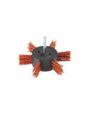 Pulidor Láminas Nylon 100 mm 1512000 [LOTE DE 4 Unidades] WOLFCRAFT
