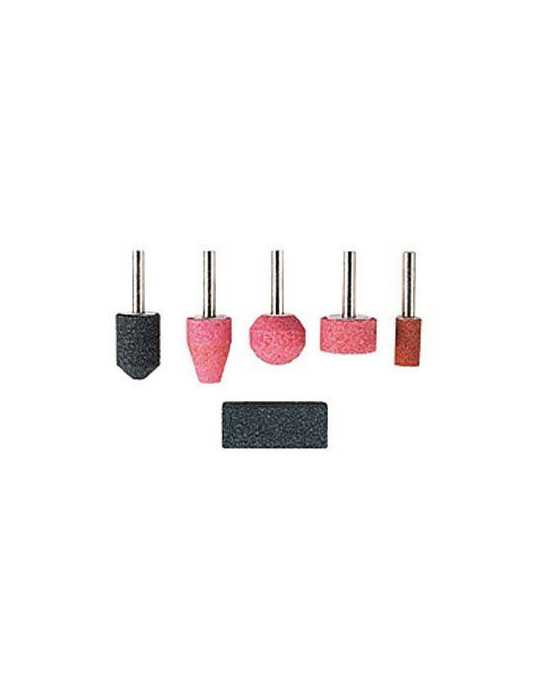 Muela VASTAGO-6 mm Surt (BL.-5) 2144000 [LOTE DE 2 Unidades] WOLFCRAFT