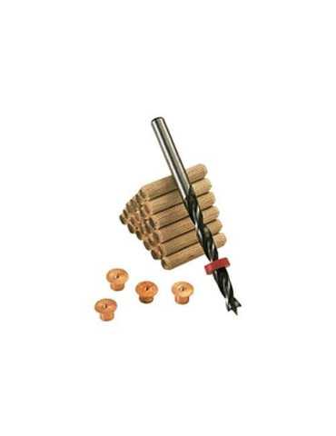 Juego Espigas 6MM 2916000 [LOTE DE 8 Unidades] WOLFCRAFT