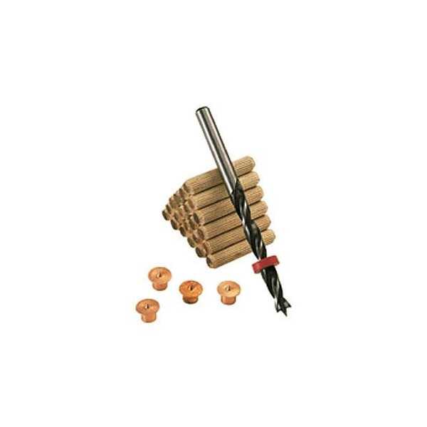 Juego Espigas 6MM 2916000 [LOTE DE 8 Unidades] WOLFCRAFT
