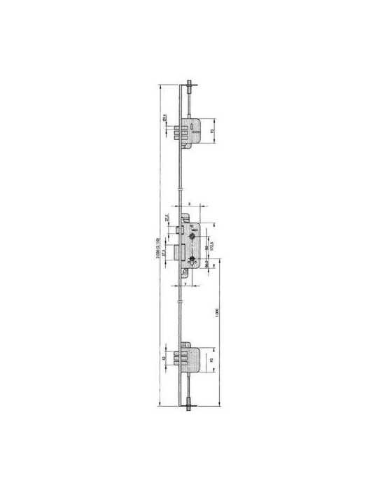 CERRAD. SEGUR. 8920-80 al YL6 70 M3 Cerradero Largo YALE