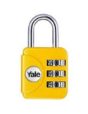 Candado Combinación Maleta Colores YP1 [LOTE DE 6 Unidades] YALE
