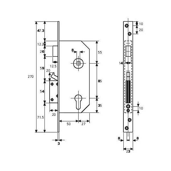 Cerradura Seguridad R200N/T1/6T Tesa YALE