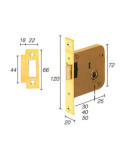 Cerradura Embutir 2005/40 HL Tesa [LOTE DE 4 Unidades] YALE