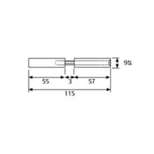 Doble Cuadradillo 9/9 mm Antipanico DM9912CUA [LOTE DE 4 Unidades] YALE