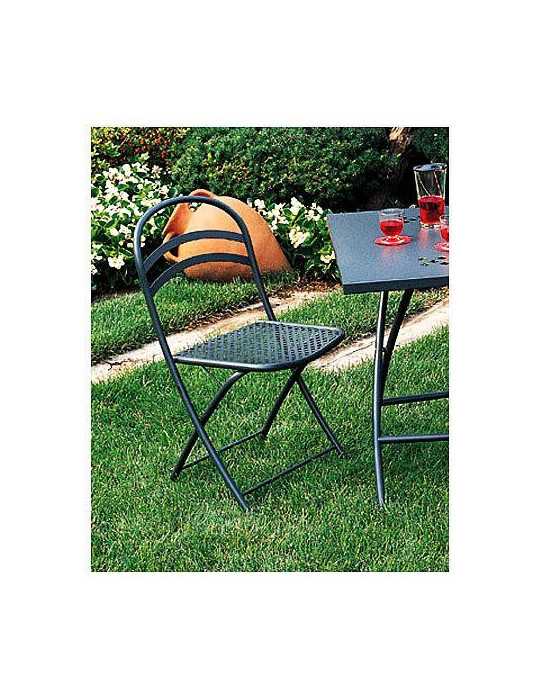 Silla Plegable Antracita Flipper YUDIGAR